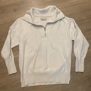 Abercrombie & Fitch - quarter zip sweater from the Soft A&F Collection. XXS